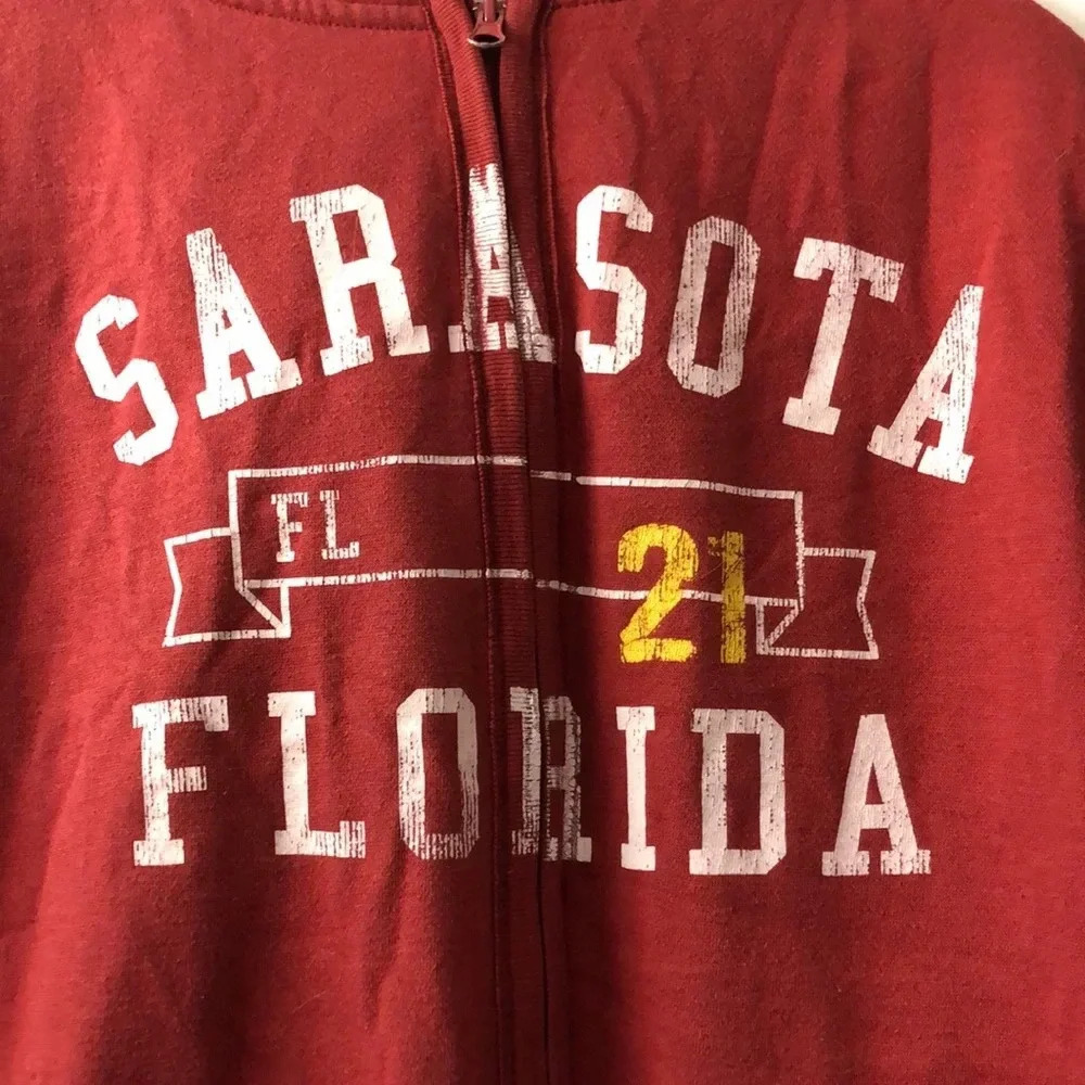 Sarasota Florida Zip Up - Picture 2 of 16